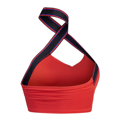 Light Pink - Back - Speedo Womens-Ladies Logo Halter Neck Bikini Top