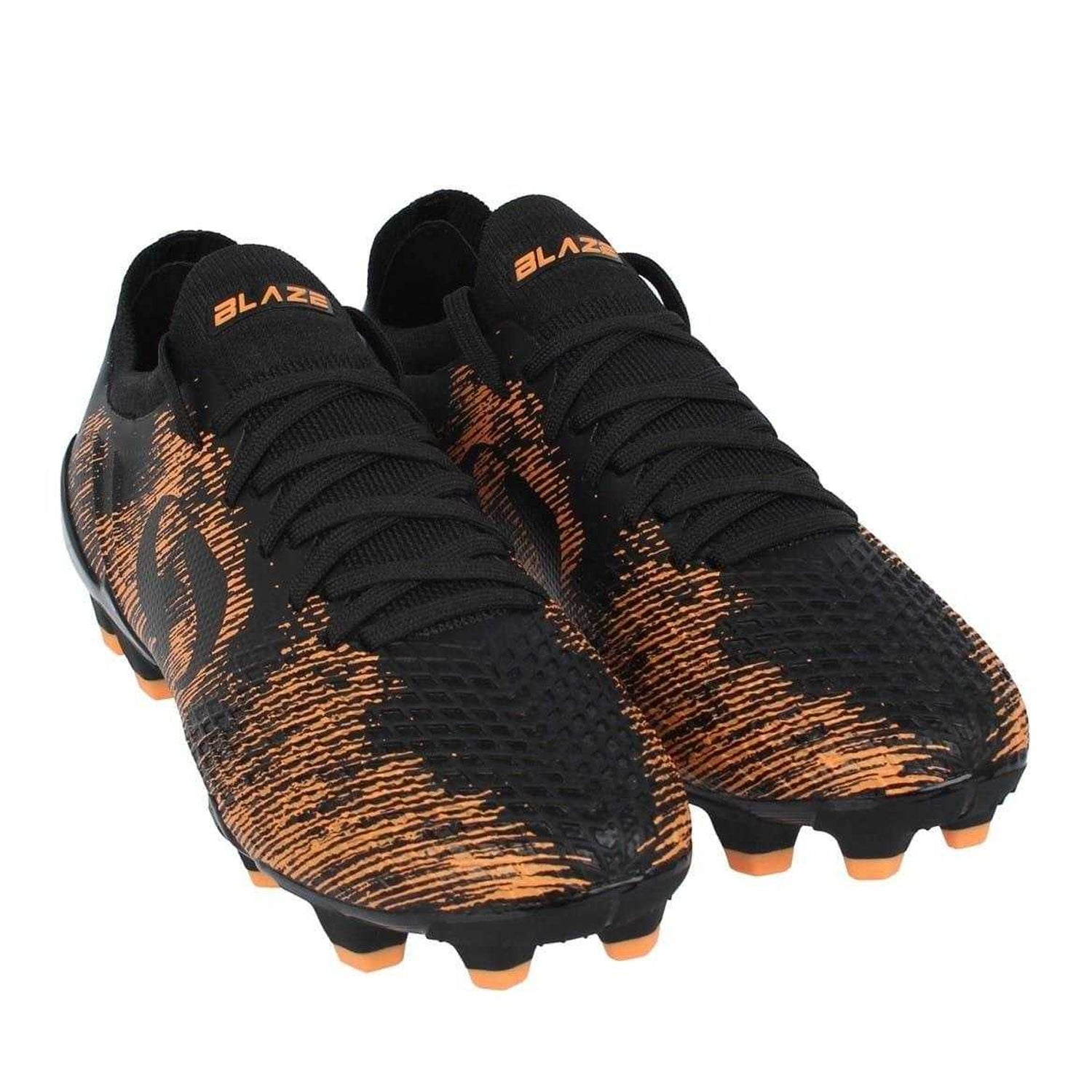 Black-Orange - Lifestyle - Sondico Childrens-Kids Sondico Blaze Football Boots