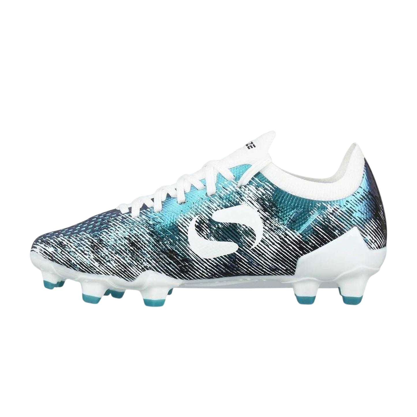 Emerald - Back - Sondico Childrens-Kids Sondico Blaze Football Boots