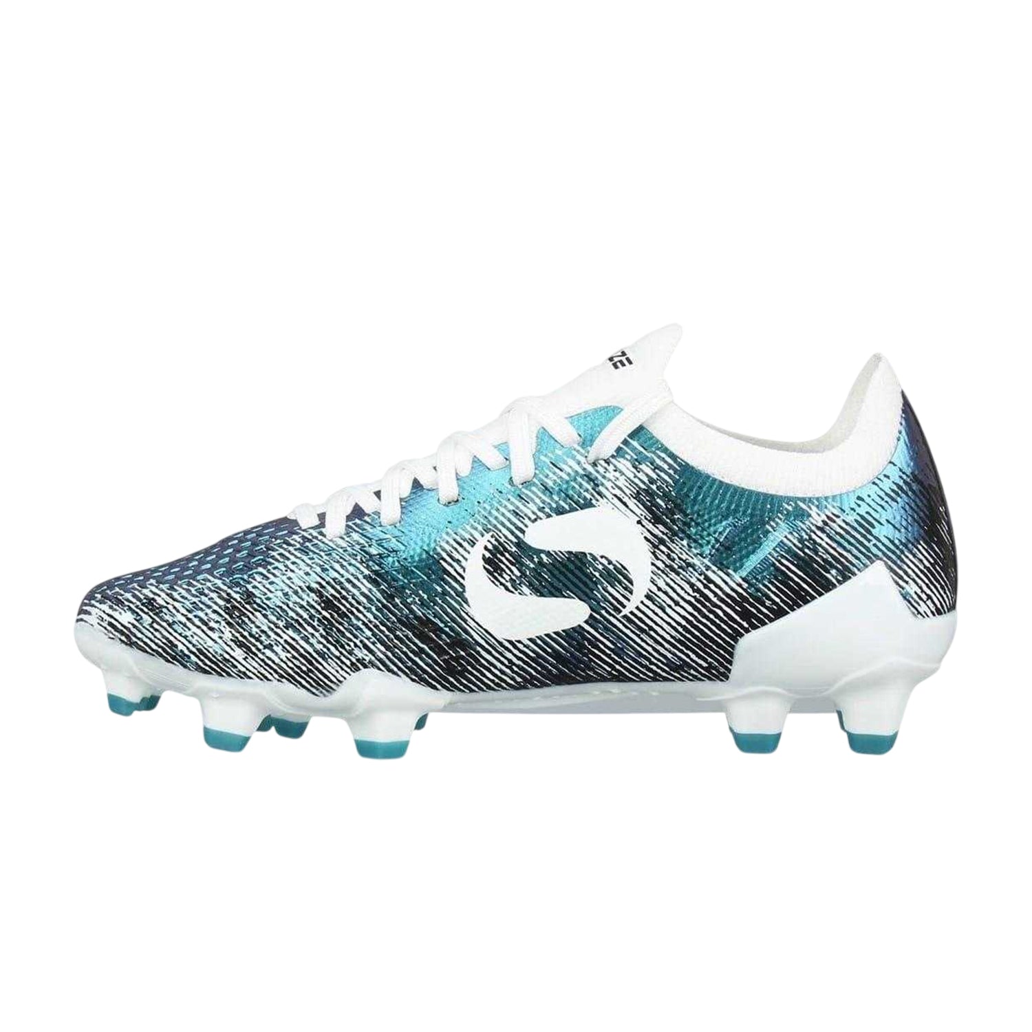 Emerald - Back - Sondico Childrens-Kids Sondico Blaze Football Boots