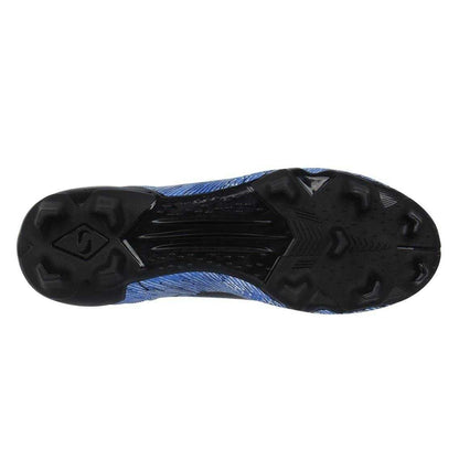 Black-Blue - Side - Sondico Childrens-Kids Sondico Blaze Football Boots