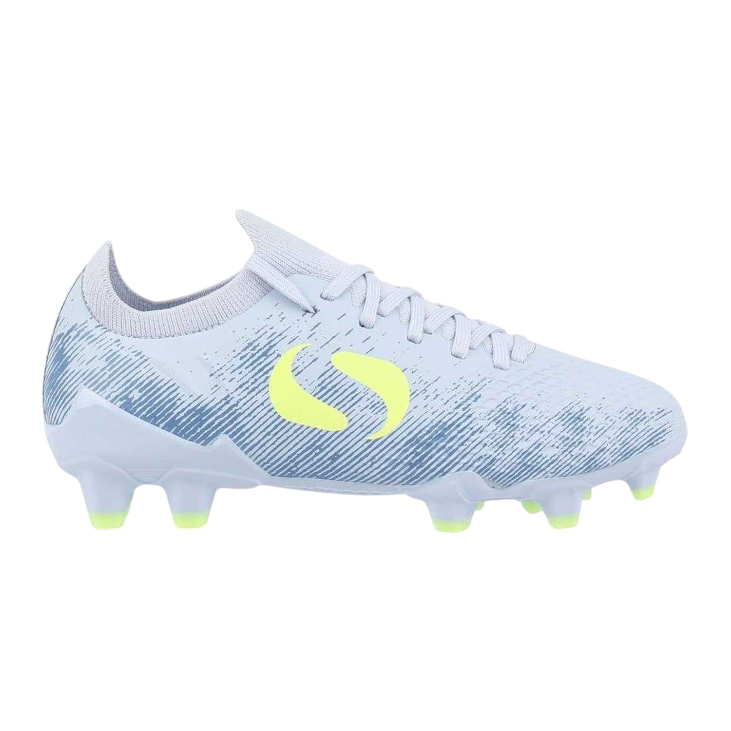 Purple-Lime - Front - Sondico Childrens-Kids Sondico Blaze Football Boots