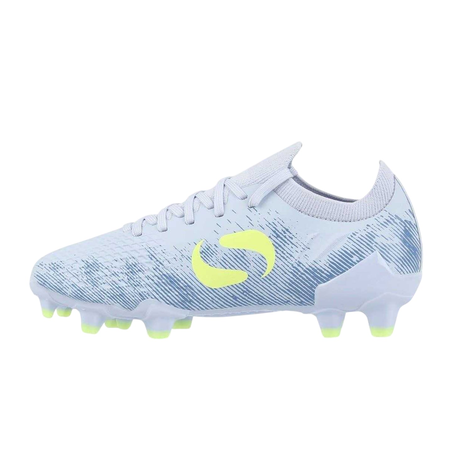 Purple-Lime - Back - Sondico Childrens-Kids Sondico Blaze Football Boots