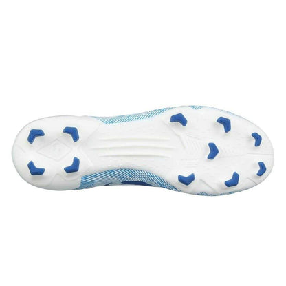 White-Blue - Side - Sondico Childrens-Kids Sondico Blaze Football Boots