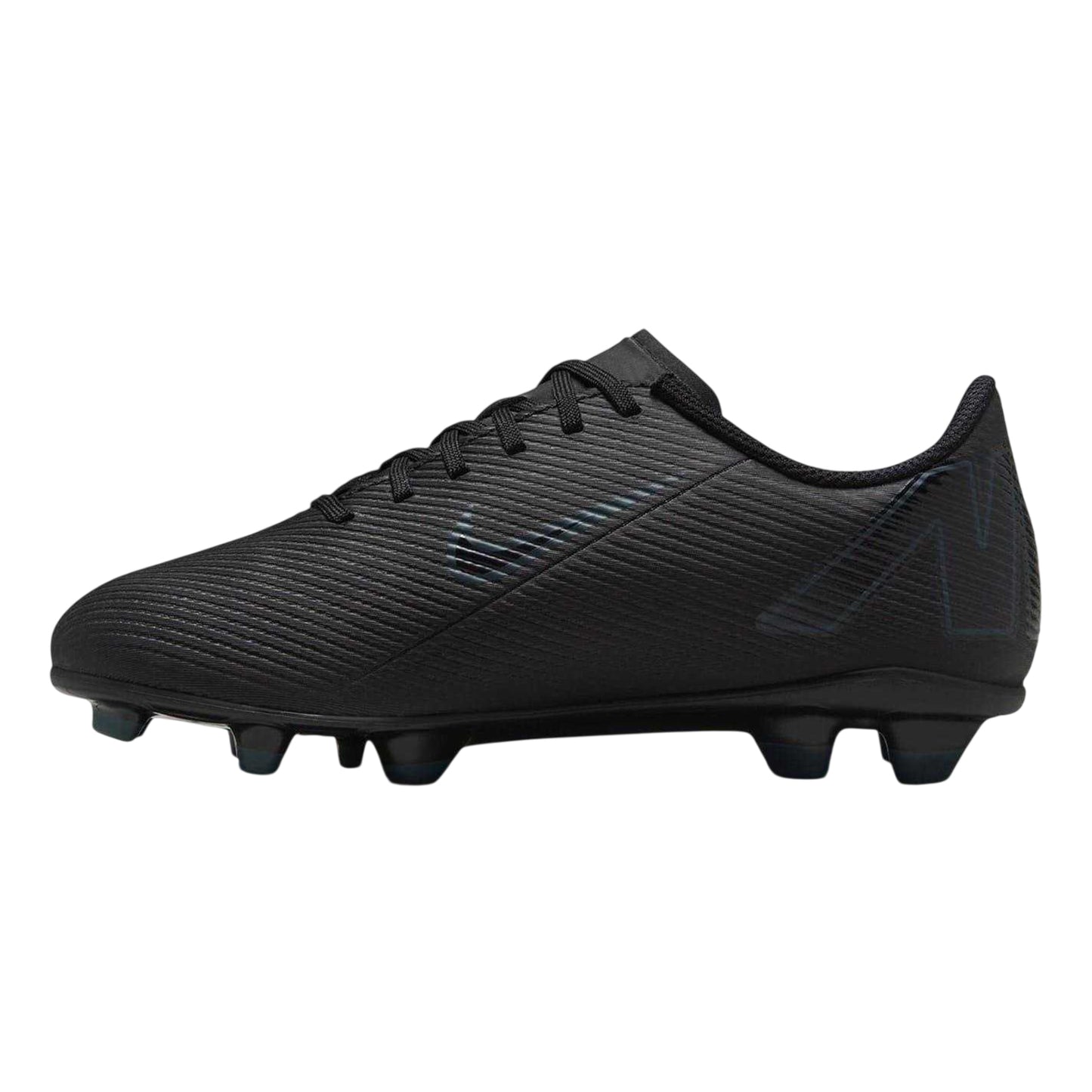 Black - Back - Nike Childrens-Kids Mercurial Vapor 16 Club Leather Firm Ground Football Boots