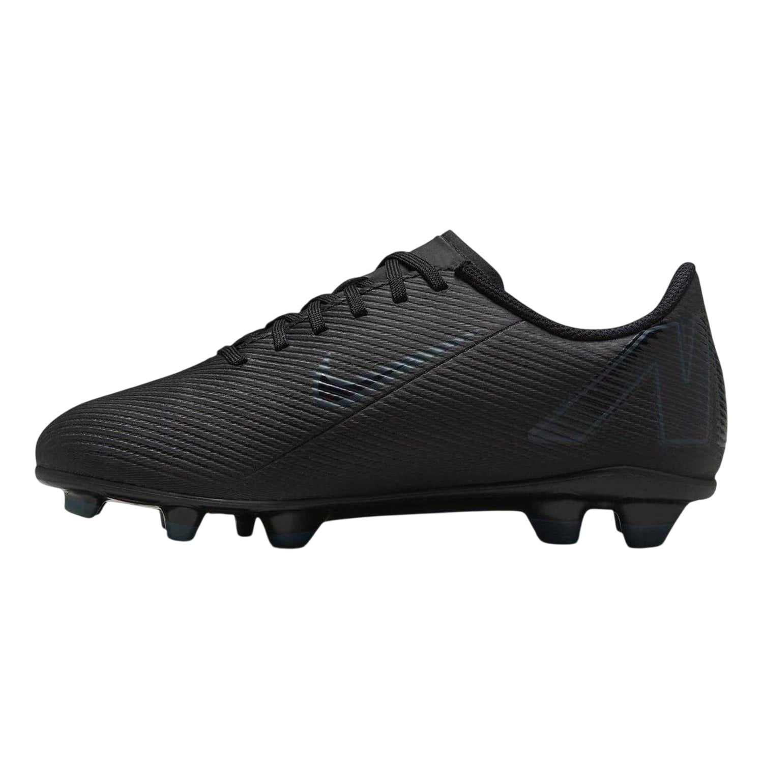 Black - Back - Nike Childrens-Kids Mercurial Vapor 16 Club Leather Firm Ground Football Boots