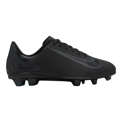 Black - Front - Nike Childrens-Kids Mercurial Vapor 16 Club Leather Firm Ground Football Boots