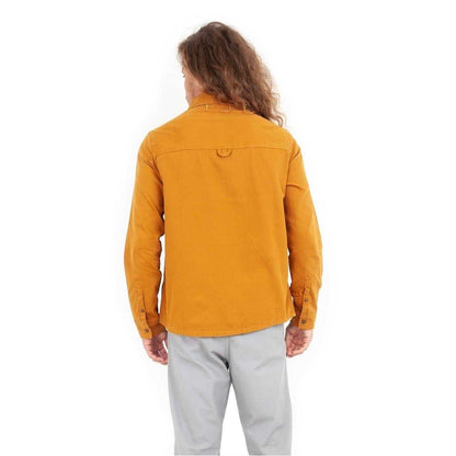 Dijon - Back - Roamers Mens Chest Pocket Long-Sleeved Shirt