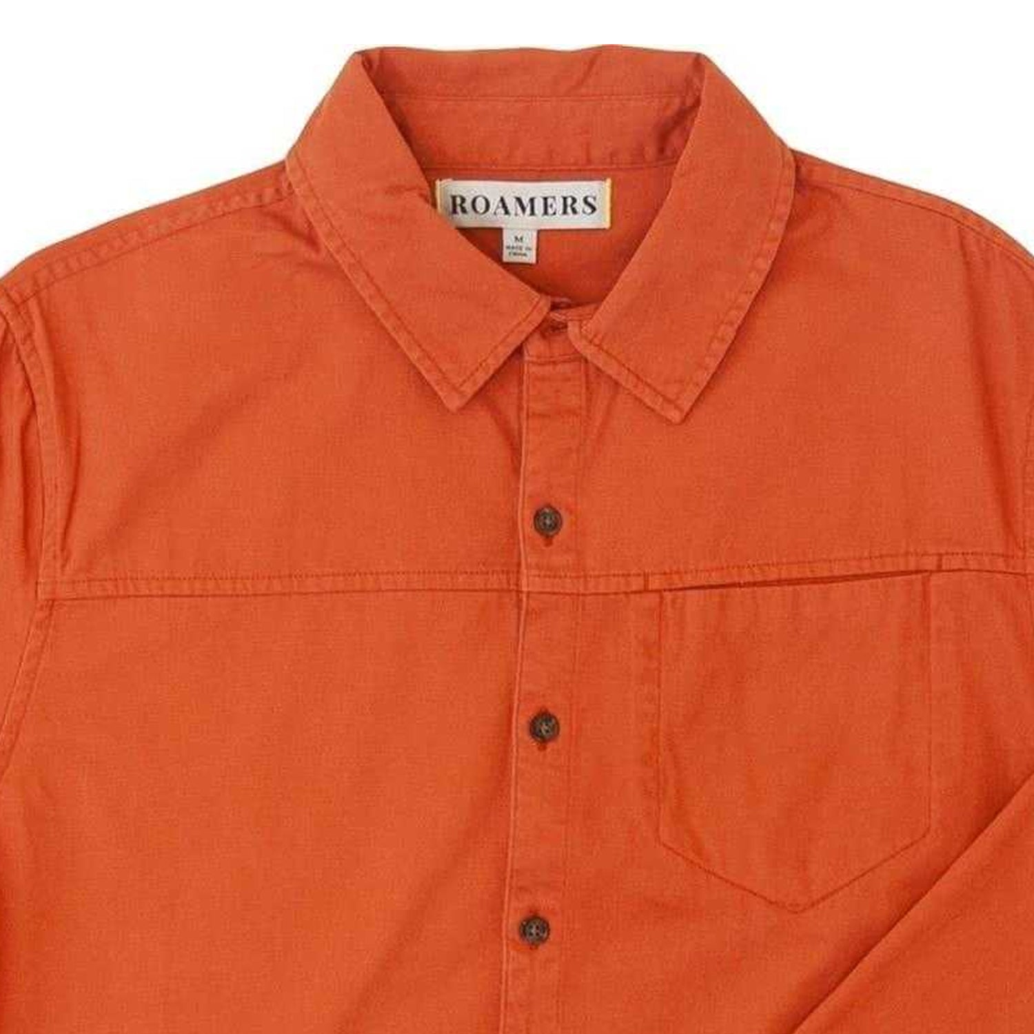 Sienna - Side - Roamers Mens Chest Pocket Long-Sleeved Shirt
