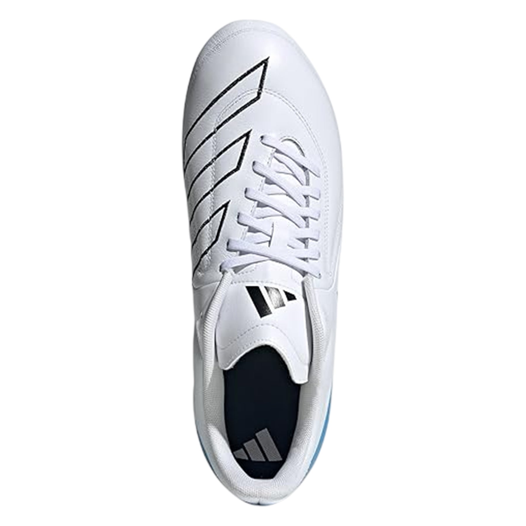 White-Black - Lifestyle - Adidas Mens RS15 Elite Soft Ground Rugby Boots