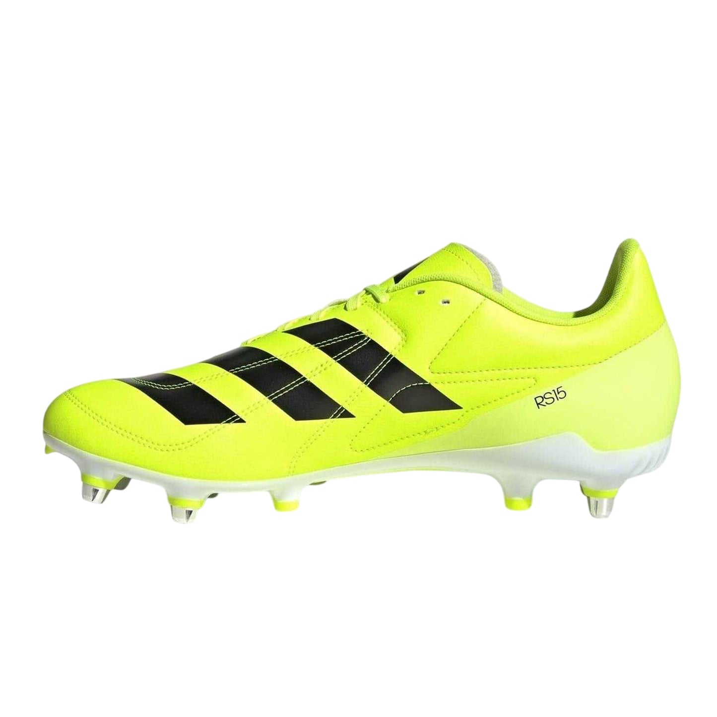 Yellow-Black - Side - Adidas Mens RS15 Elite Soft Ground Rugby Boots