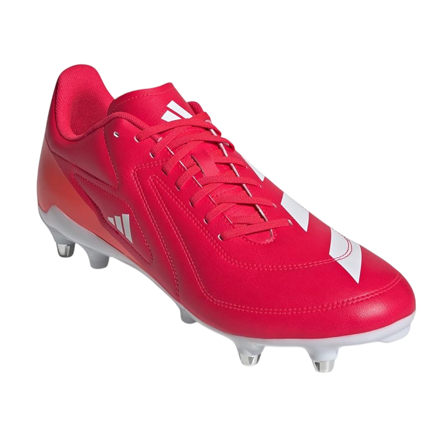 Red-White-Orange - Lifestyle - Adidas Mens RS15 Elite Soft Ground Rugby Boots