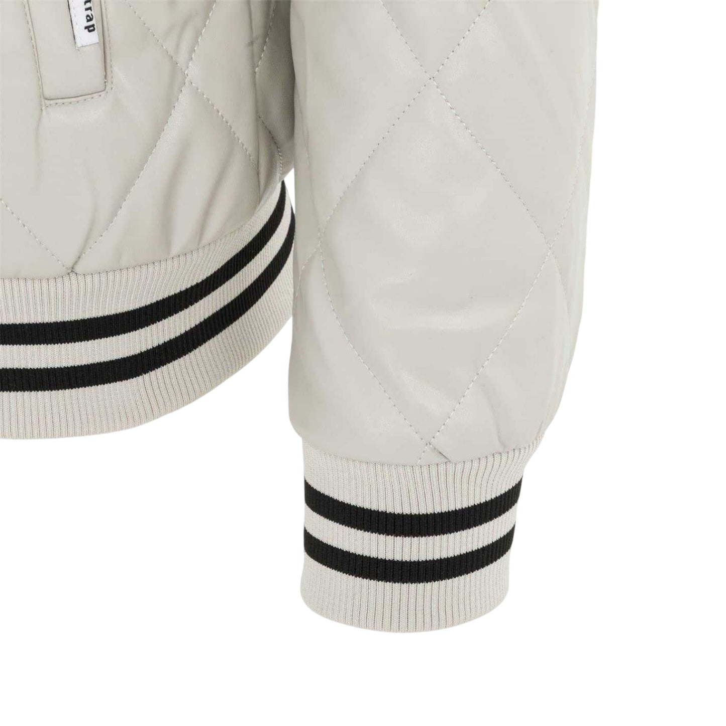 White - Lifestyle - Firetrap Mens Snap Bomber Jacket