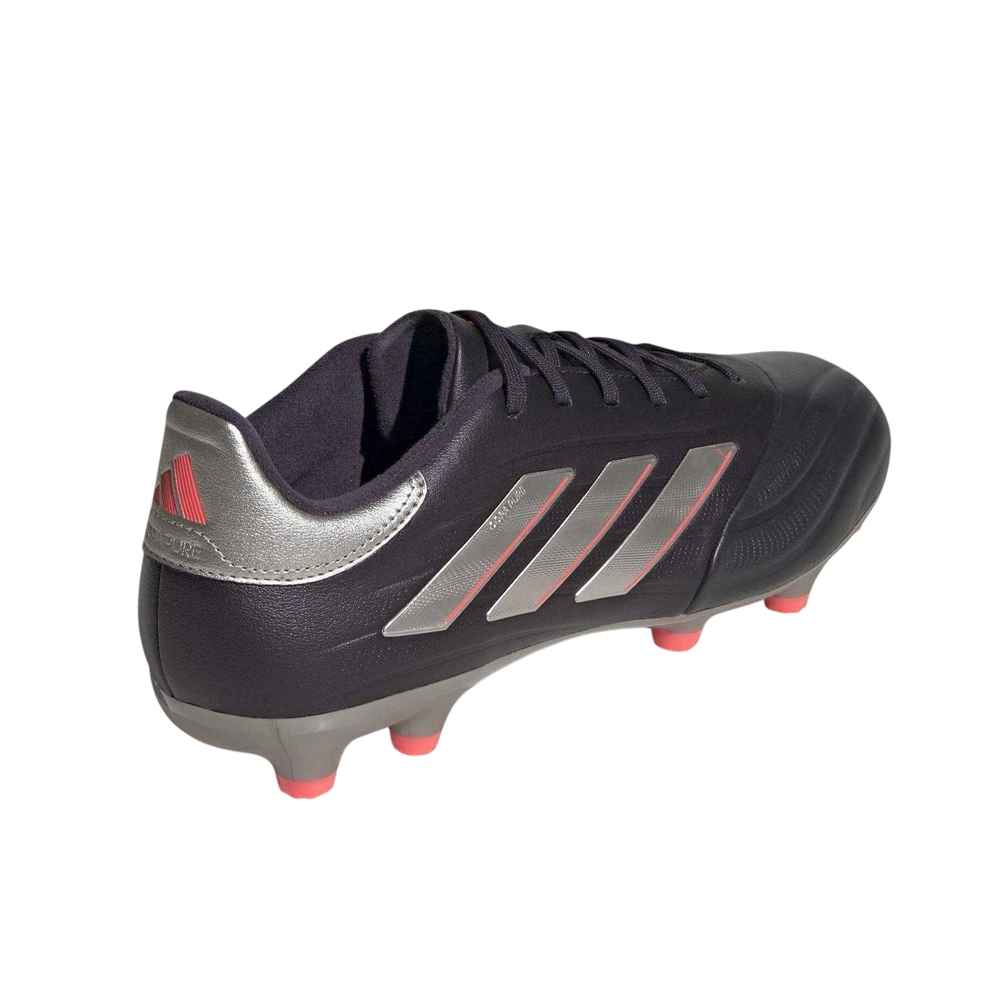 Black-Silver - Back - Adidas Mens Copa Pure 2 League Cow Leather Firm Ground Football Boots