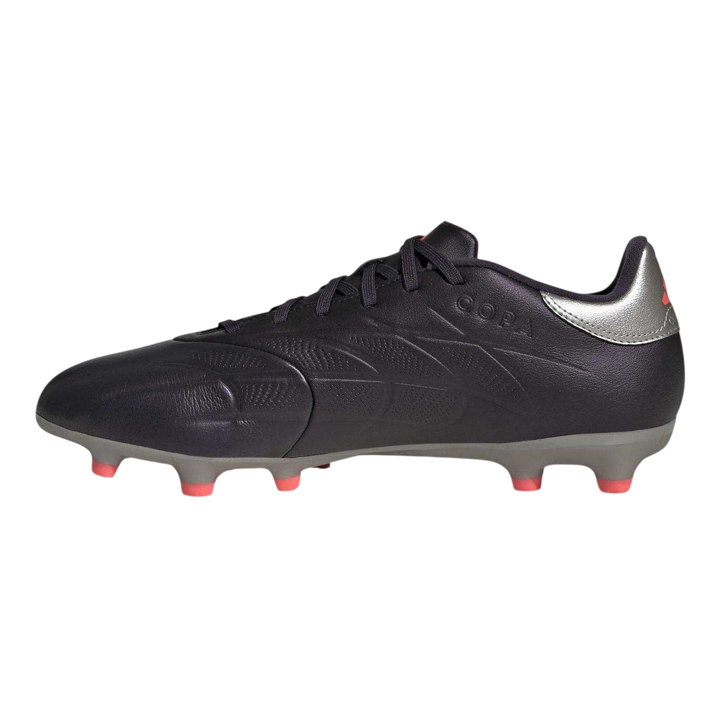 Black-Silver - Side - Adidas Mens Copa Pure 2 League Cow Leather Firm Ground Football Boots