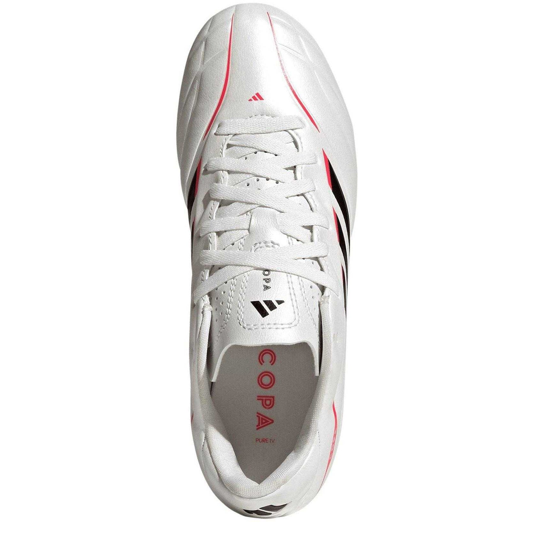 Silver-Black - Lifestyle - Adidas Childrens-Kids Copa Pure Iv Club Firm Ground Football Boots