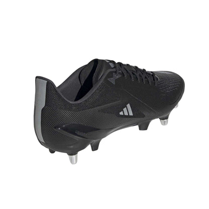 Core Black - Back - Adidas Childrens-Kids Adizero Rs15 Ultimate Soft Ground Rugby Boots