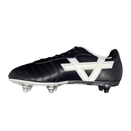Black - Back - OXEN Mens Rptr Pro Stud Rugby Boots
