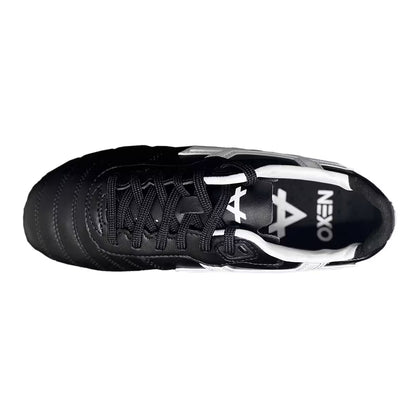 Black - Side - OXEN Mens Rptr Pro Stud Rugby Boots