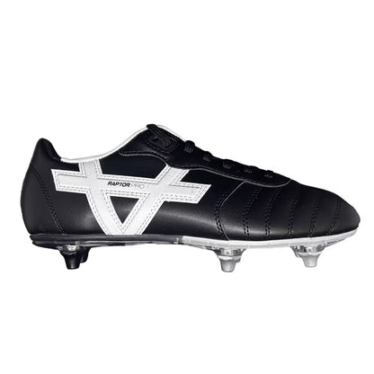 Black - Front - OXEN Mens Rptr Pro Stud Rugby Boots