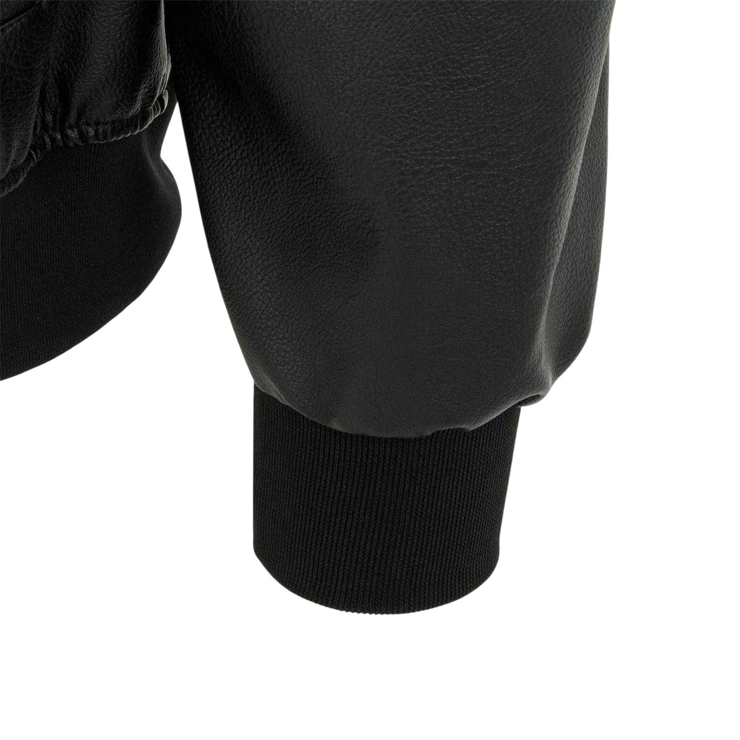 Black - Lifestyle - Firetrap Mens PU Bomber Jacket