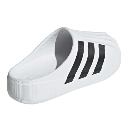 White - Back - Adidas Mens Originals Superstar EVA Flat Mule Slippers