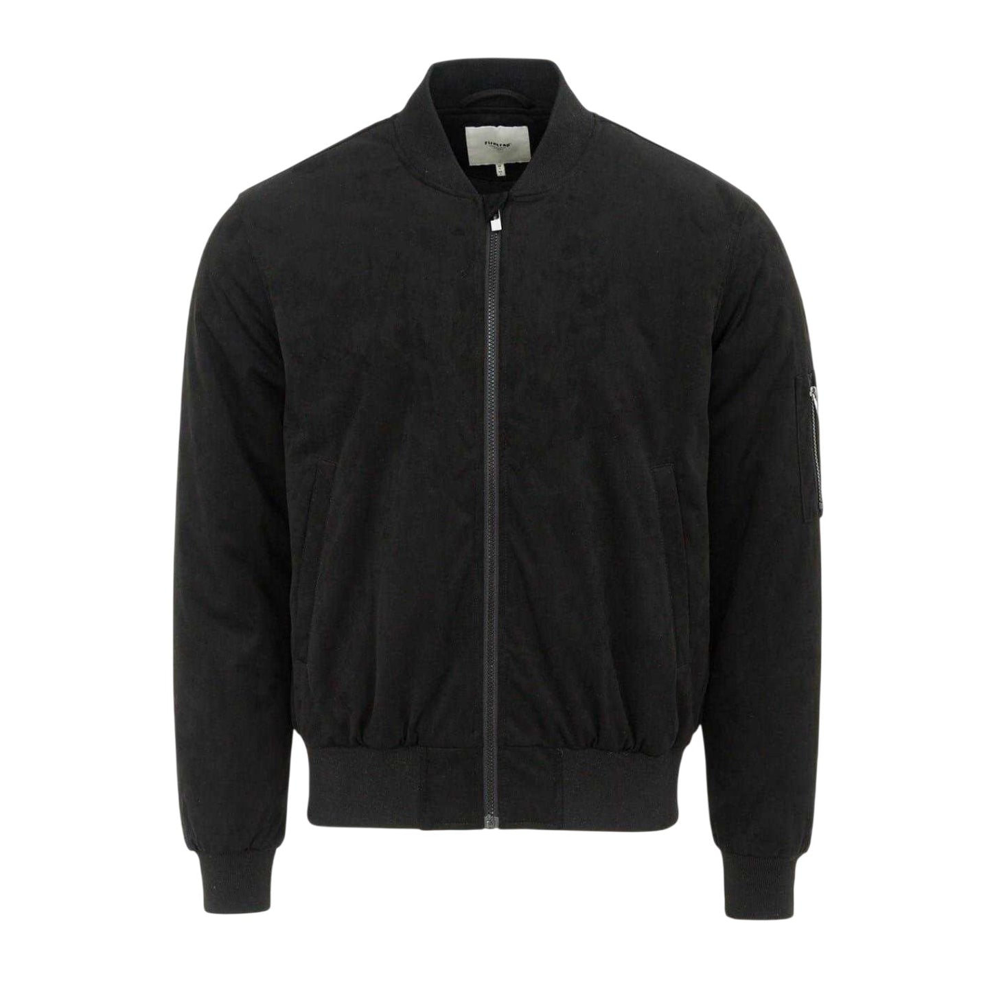 Black - Front - Firetrap Mens Bomber Jacket