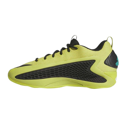Lime-Black-Teal - Side - Adidas Mens Anthony Edwards Basketball Shoes
