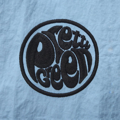 Mid Blue - Lifestyle - Pretty Green Mens Nylon Overshirt