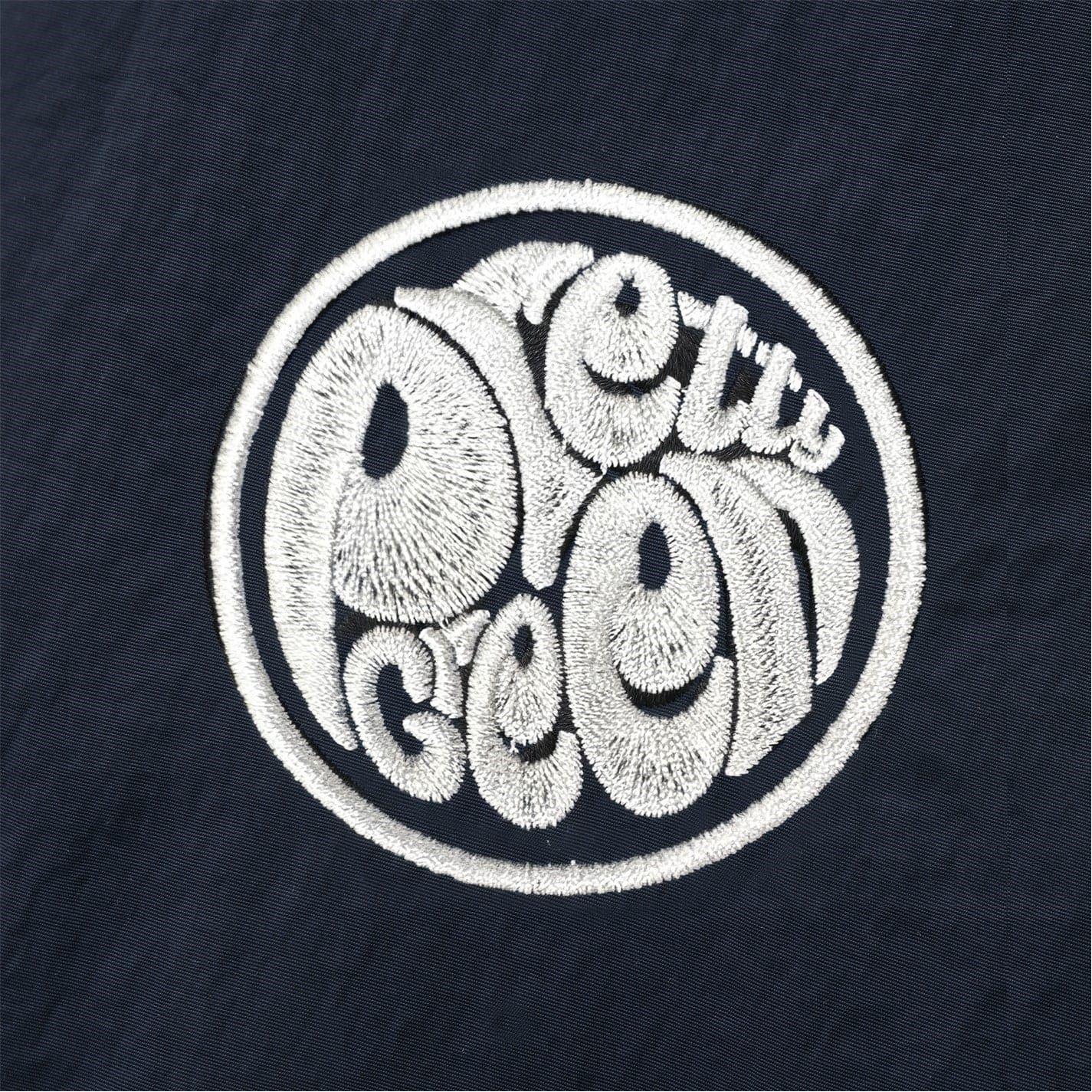 Navy - Side - Pretty Green Mens Nylon Overshirt