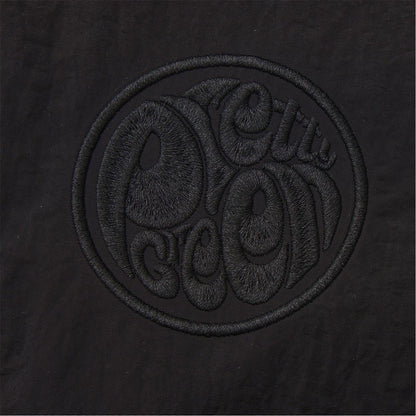 Black - Lifestyle - Pretty Green Mens Nylon Overshirt