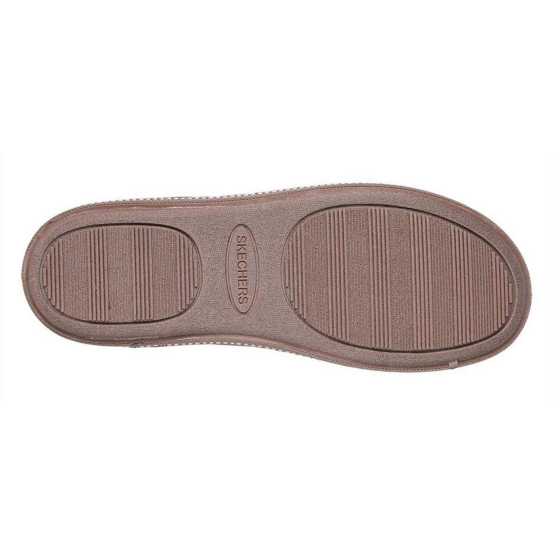 Dark Taupe - Lifestyle - Skechers Womens-Ladies Campfire Flat Slippers
