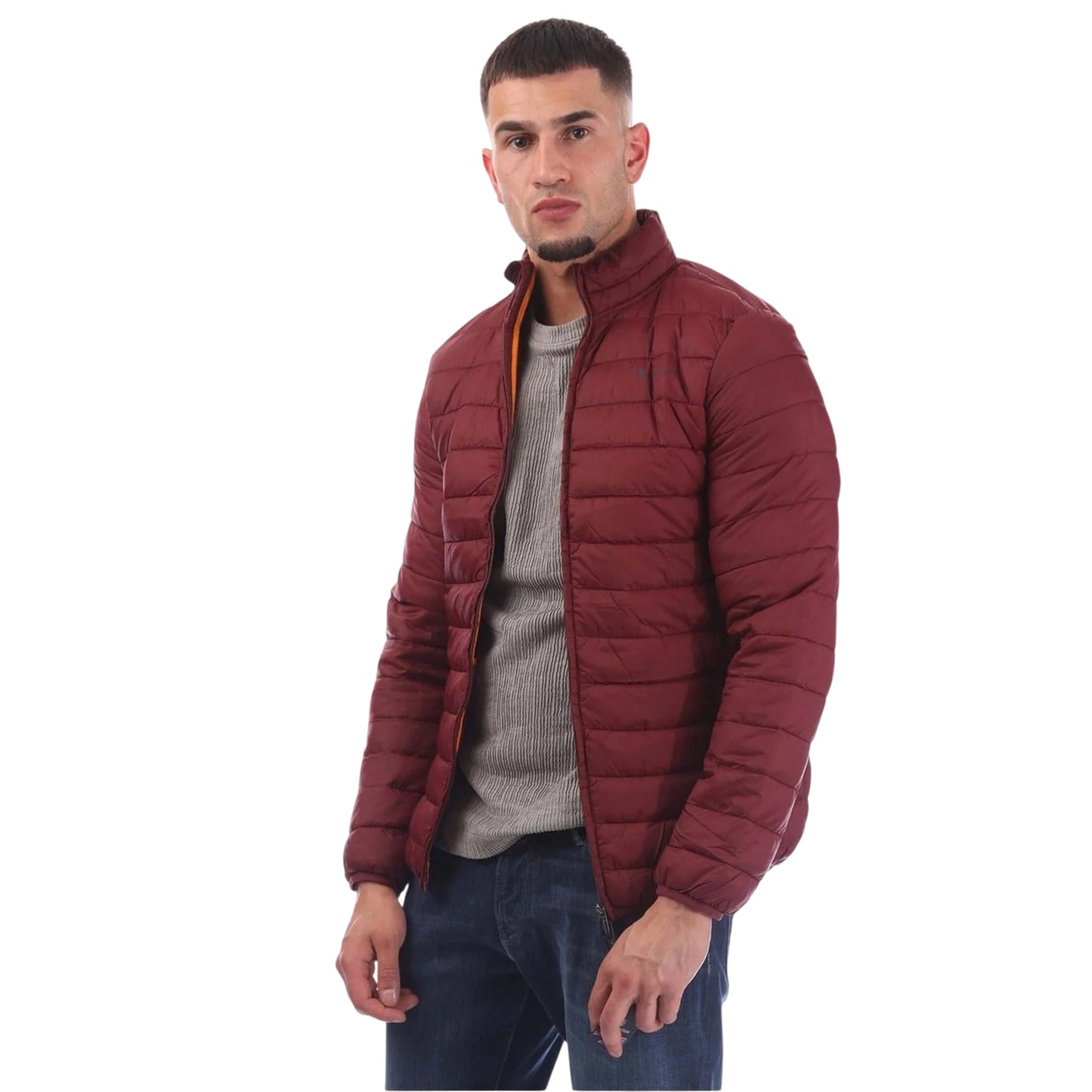 Bordeaux - Front - Aquascutum Mens Puffer Jacket