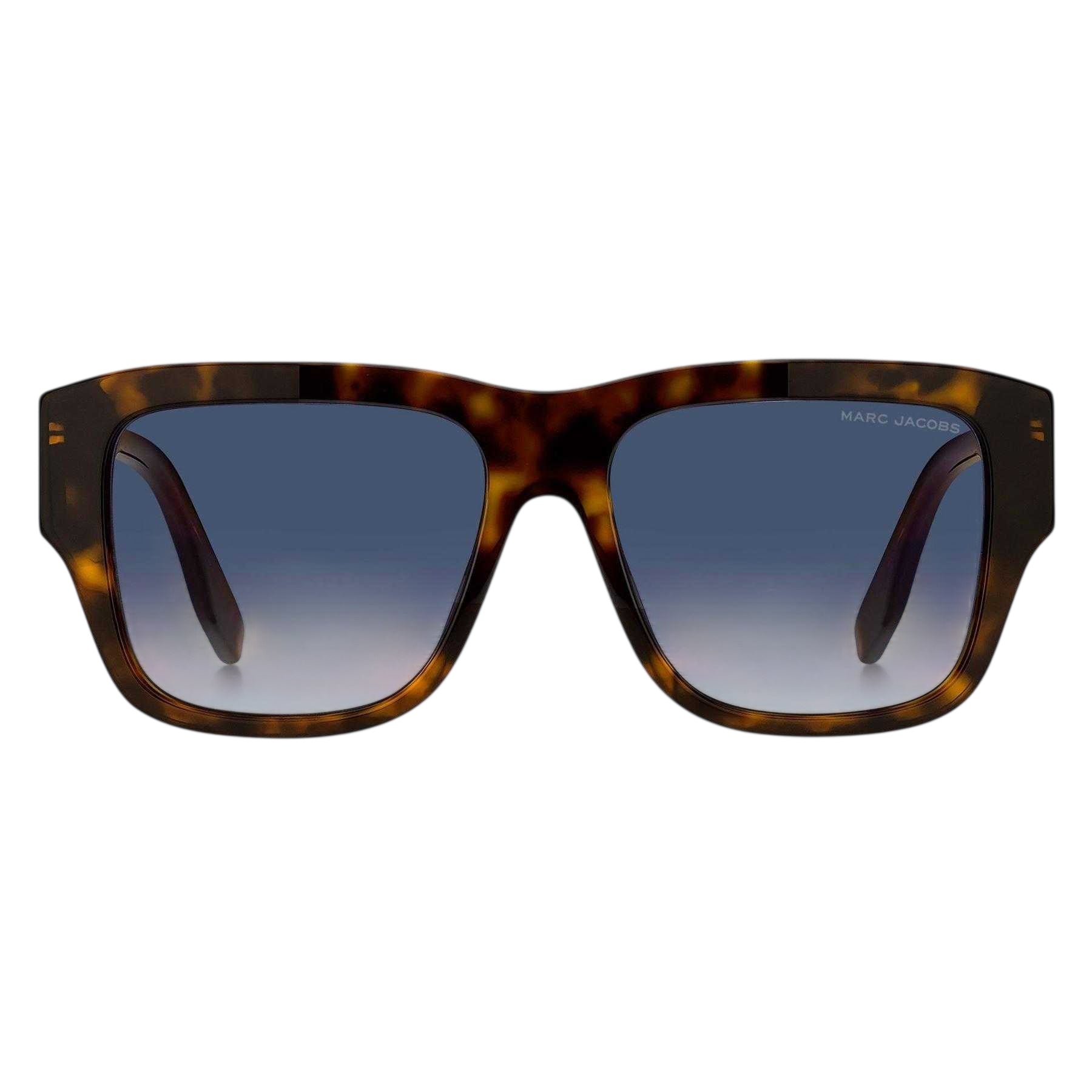 Havana - Front - Marc Jacobs Mens Round Sunglasses
