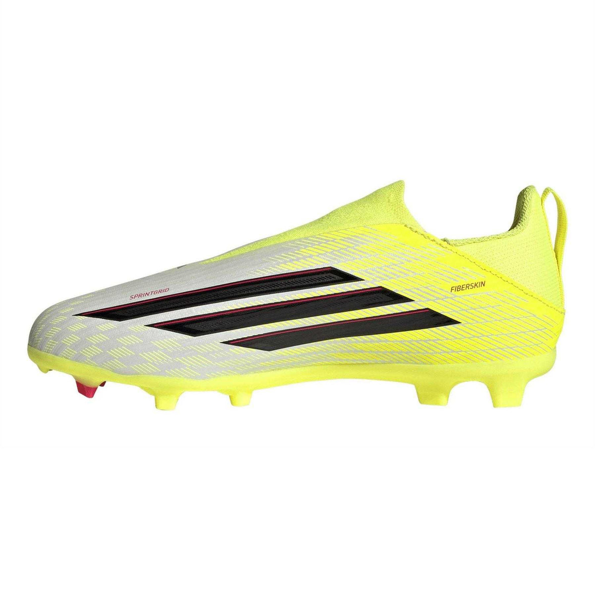 Solar Yellow - Back - Adidas Childrens-Kids League Football Boots