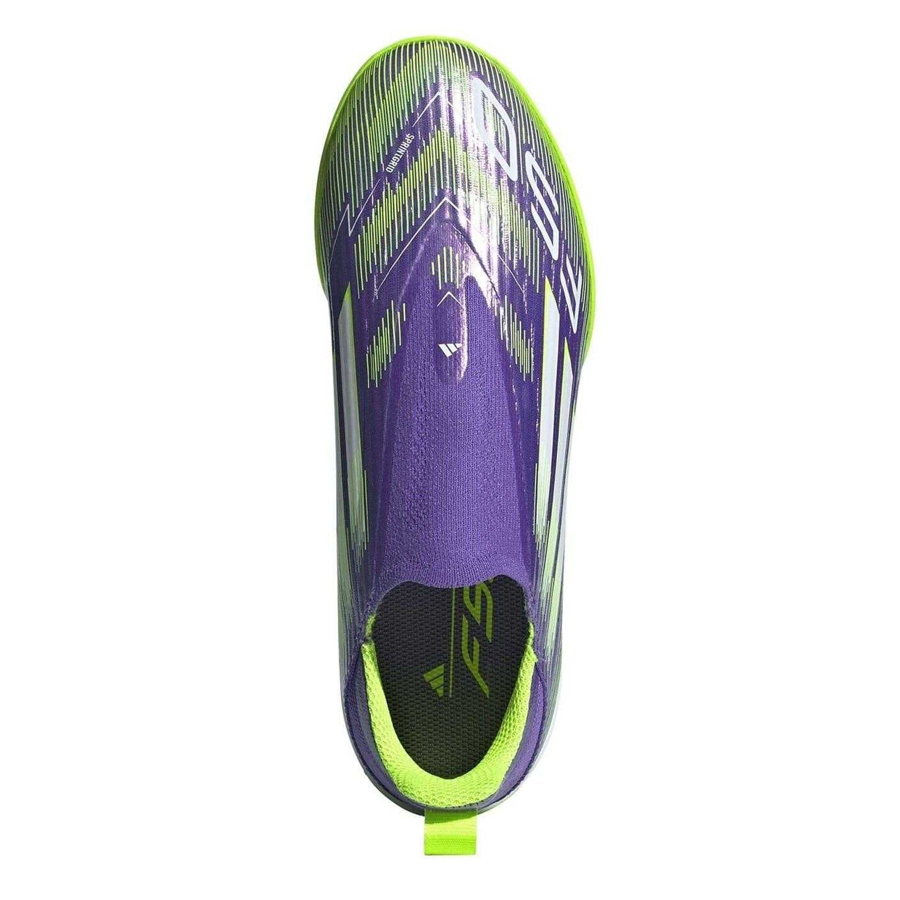 Purple-White - Side - Adidas Childrens-Kids League Football Boots