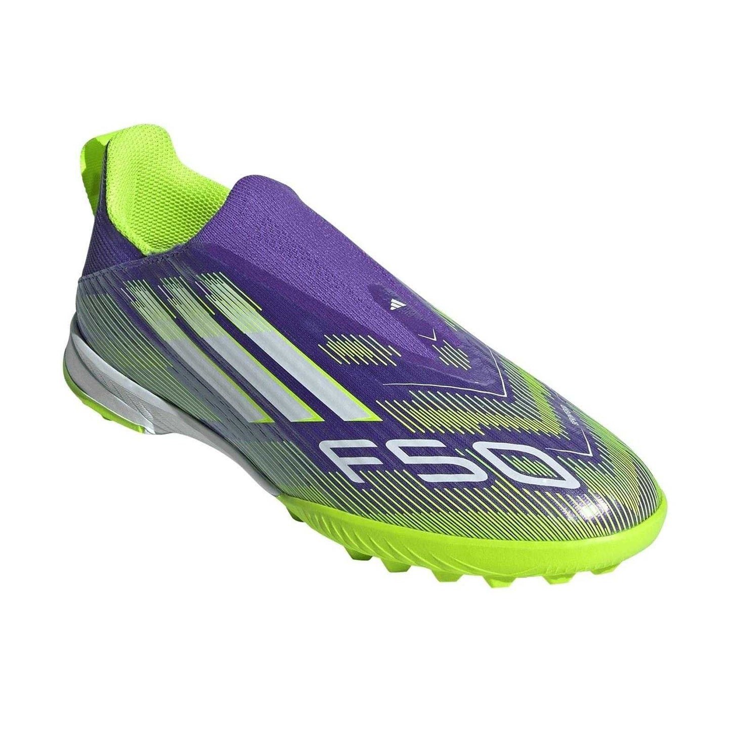 Purple-White - Lifestyle - Adidas Childrens-Kids League Football Boots