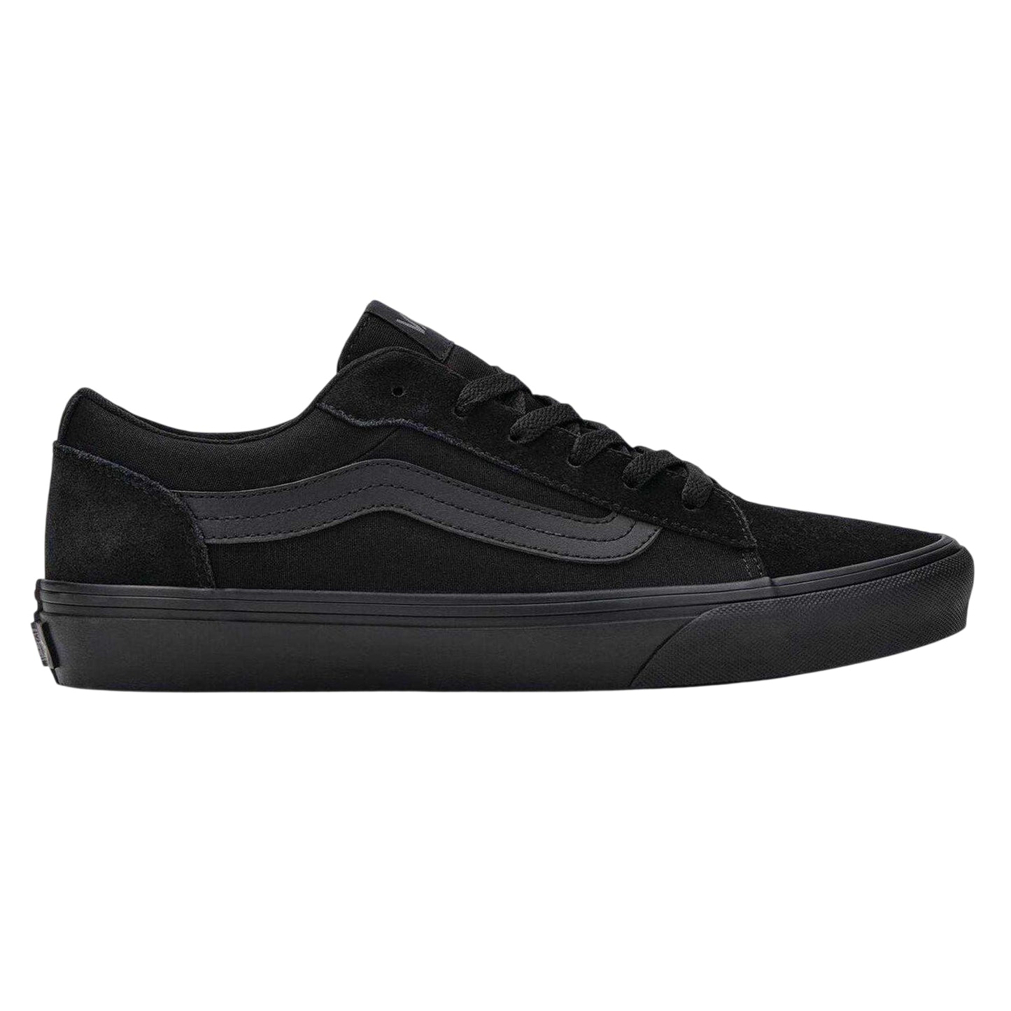 Black - Front - Vans Mens Canvas Trainers