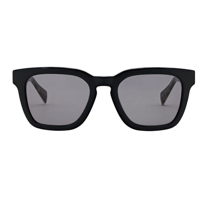 Black - Front - AllSaints Unisex Adult Phoenix  Wayfarer Sunglasses