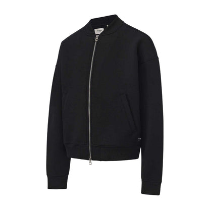 Black - Side - Firetrap Mens Scuba Bomber Jacket