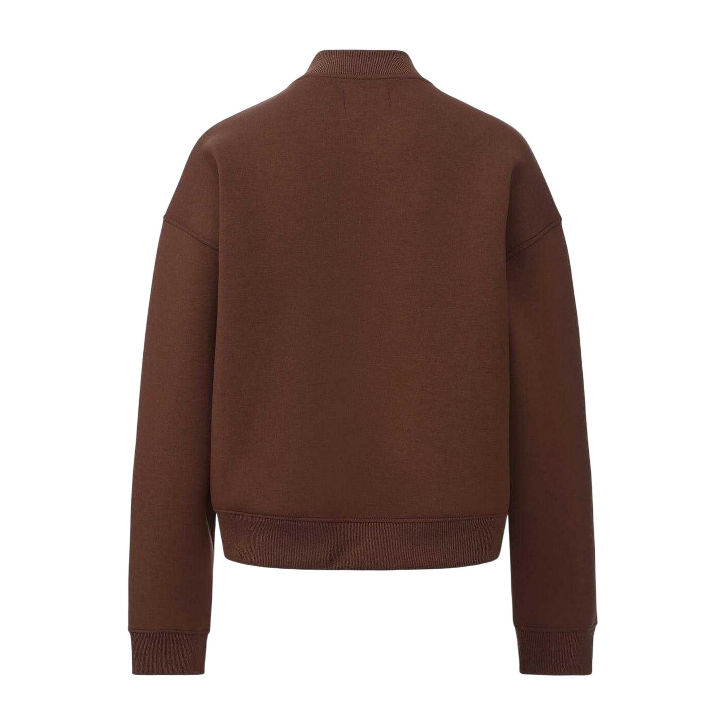 Brown - Back - Firetrap Mens Scuba Bomber Jacket