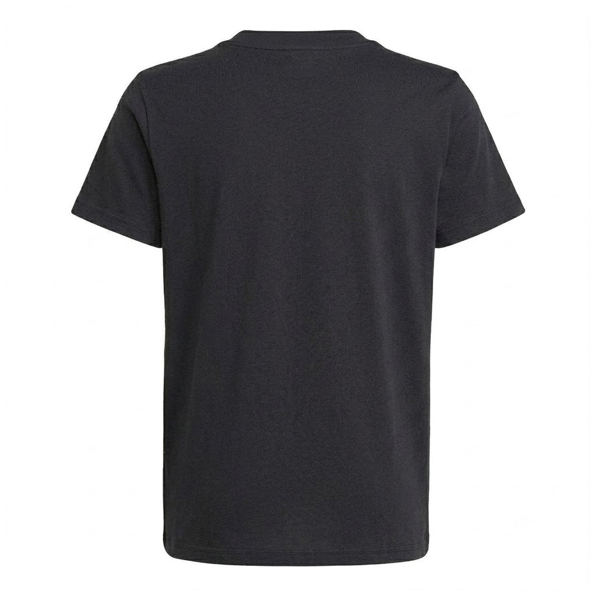 Black - Back - Adidas Childrens-Kids Big Logo T-Shirt
