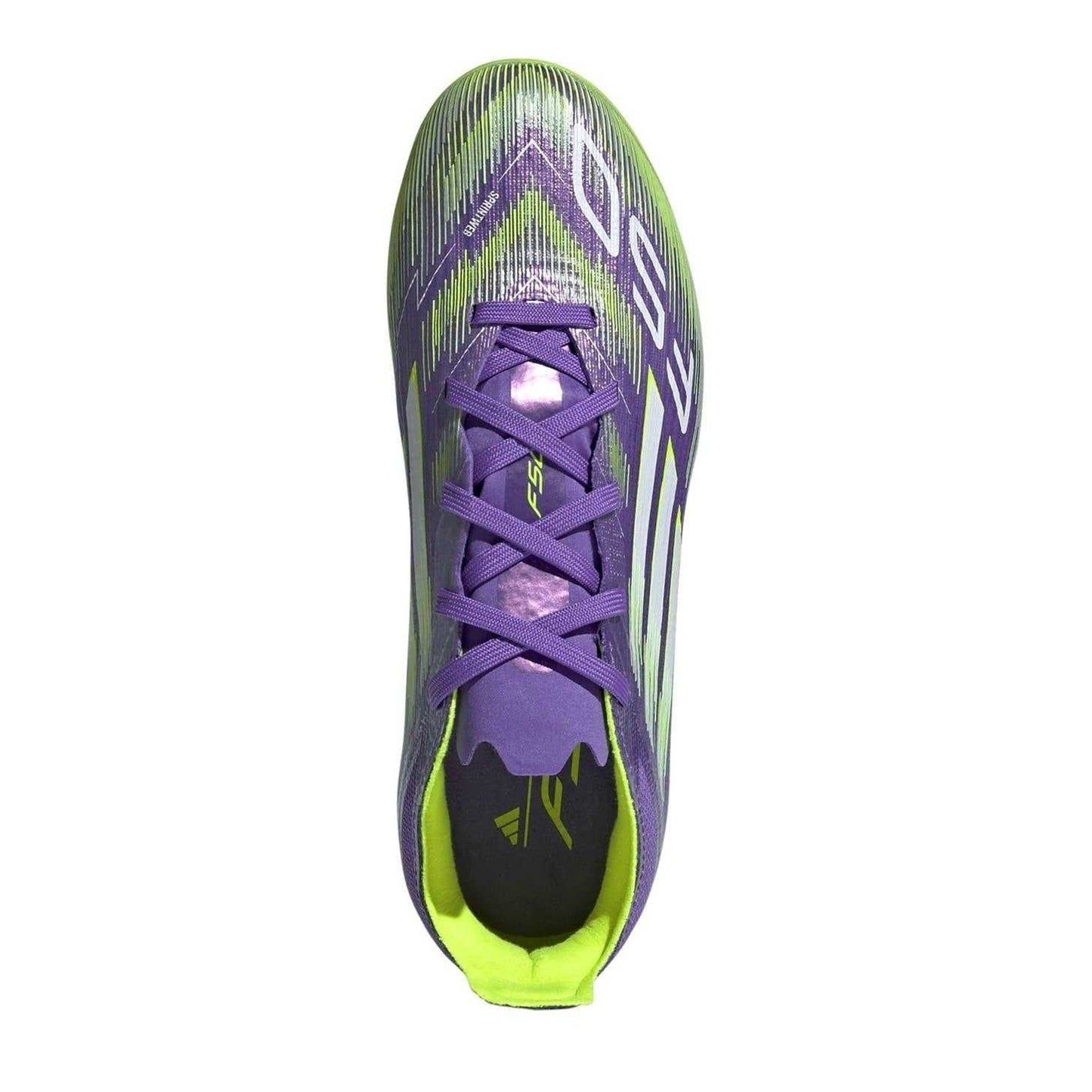 Purple-White - Lifestyle - Adidas Childrens-Kids X Speedportal.3 Firm Ground Football Boots