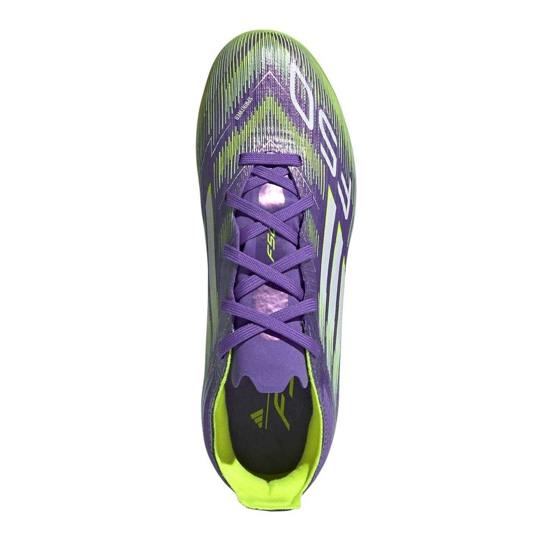 Purple-White - Lifestyle - Adidas Childrens-Kids X Speedportal.3 Firm Ground Football Boots