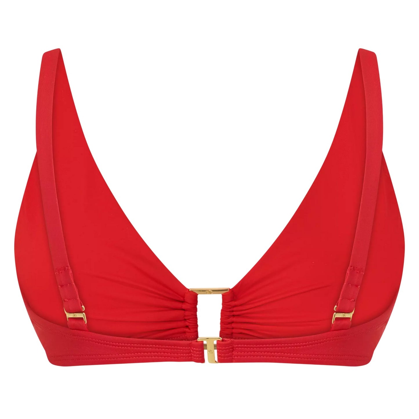 Red - Back - Ralph Lauren Womens-Ladies Lauren Bikini Top