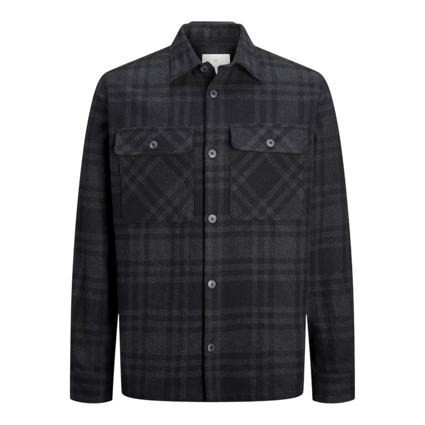 Black Beauty - Front - Jack And Jones Mens Raymond Shacket