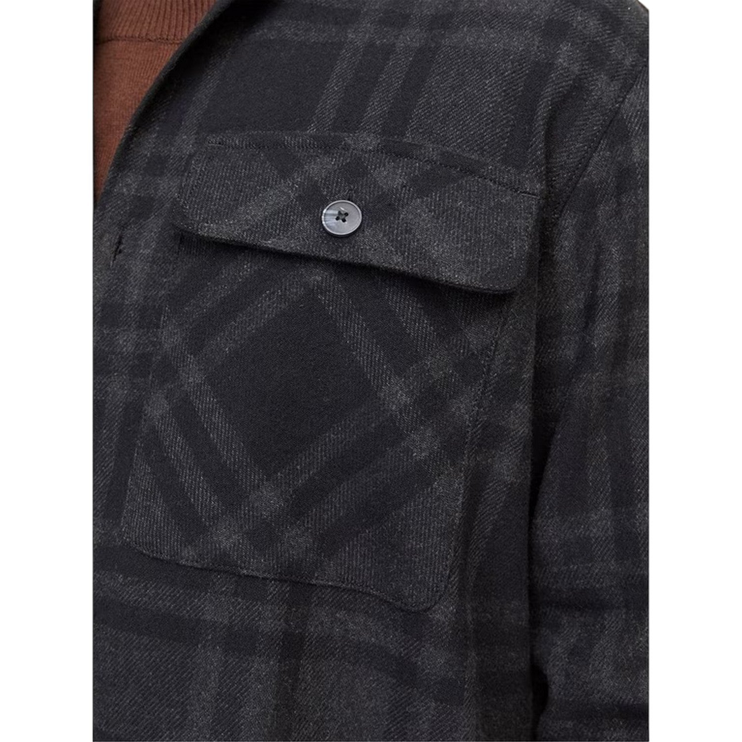 Black Beauty - Side - Jack And Jones Mens Raymond Shacket