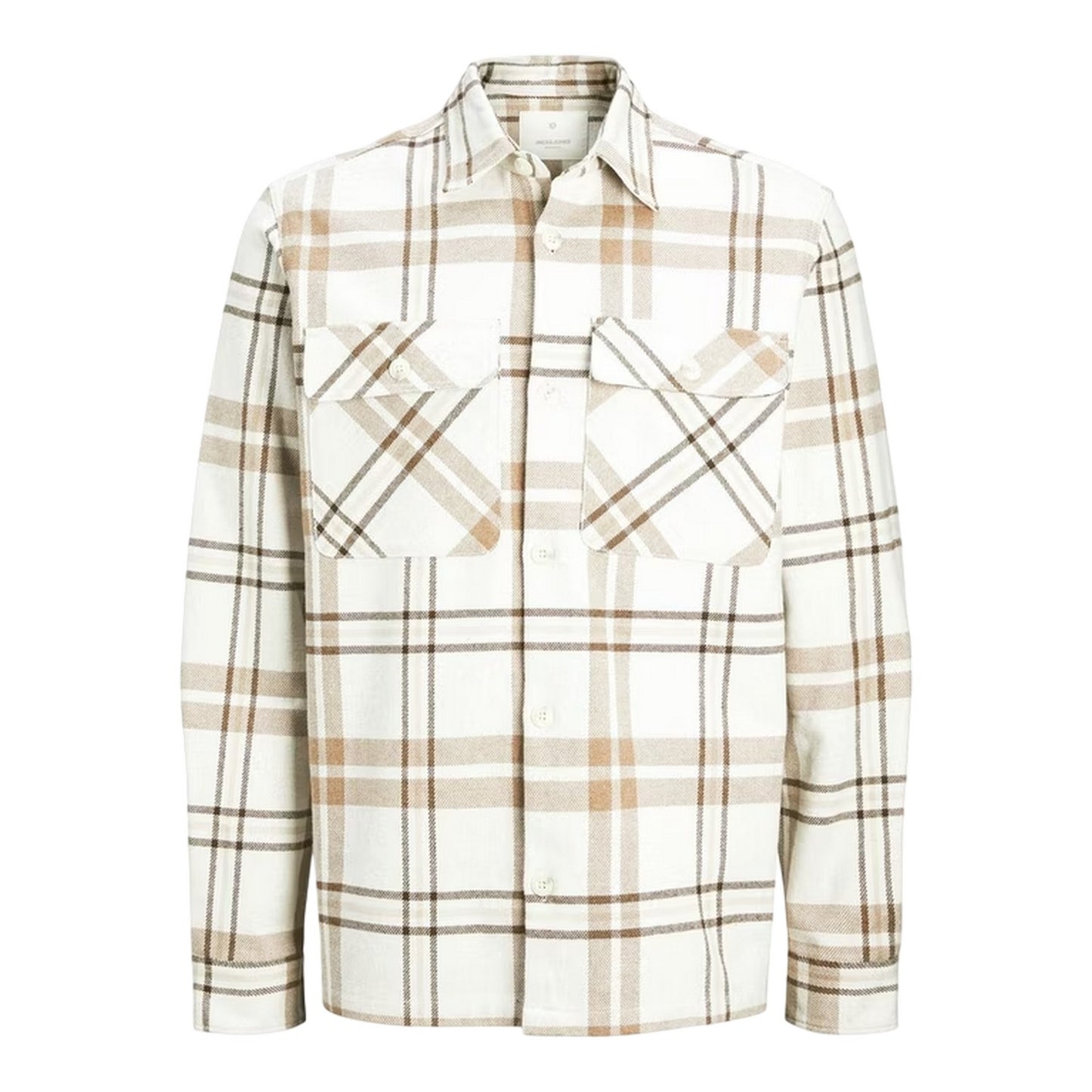 Cloud Dancer - Front - Jack And Jones Mens Raymond Shacket