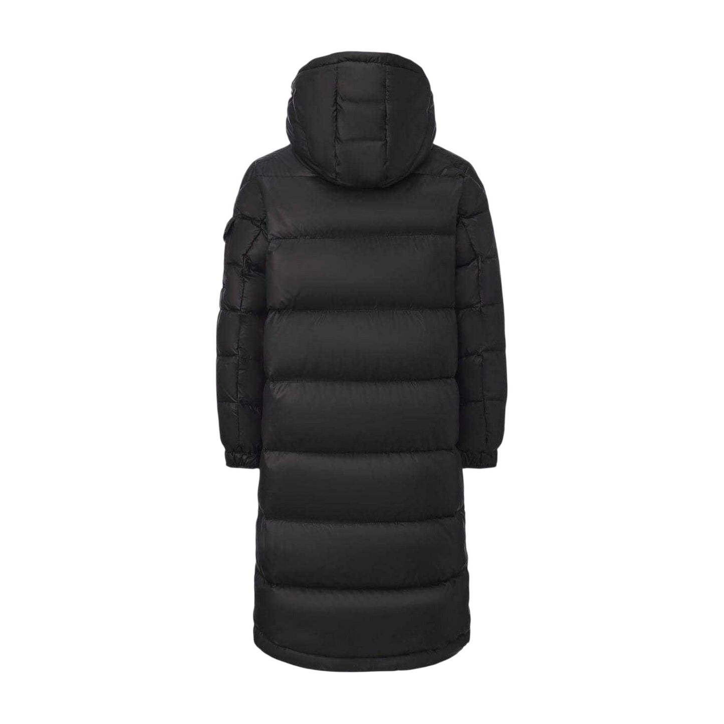 Black - Back - Firetrap Womens-Ladies Long Down Filled Puffer Jacket