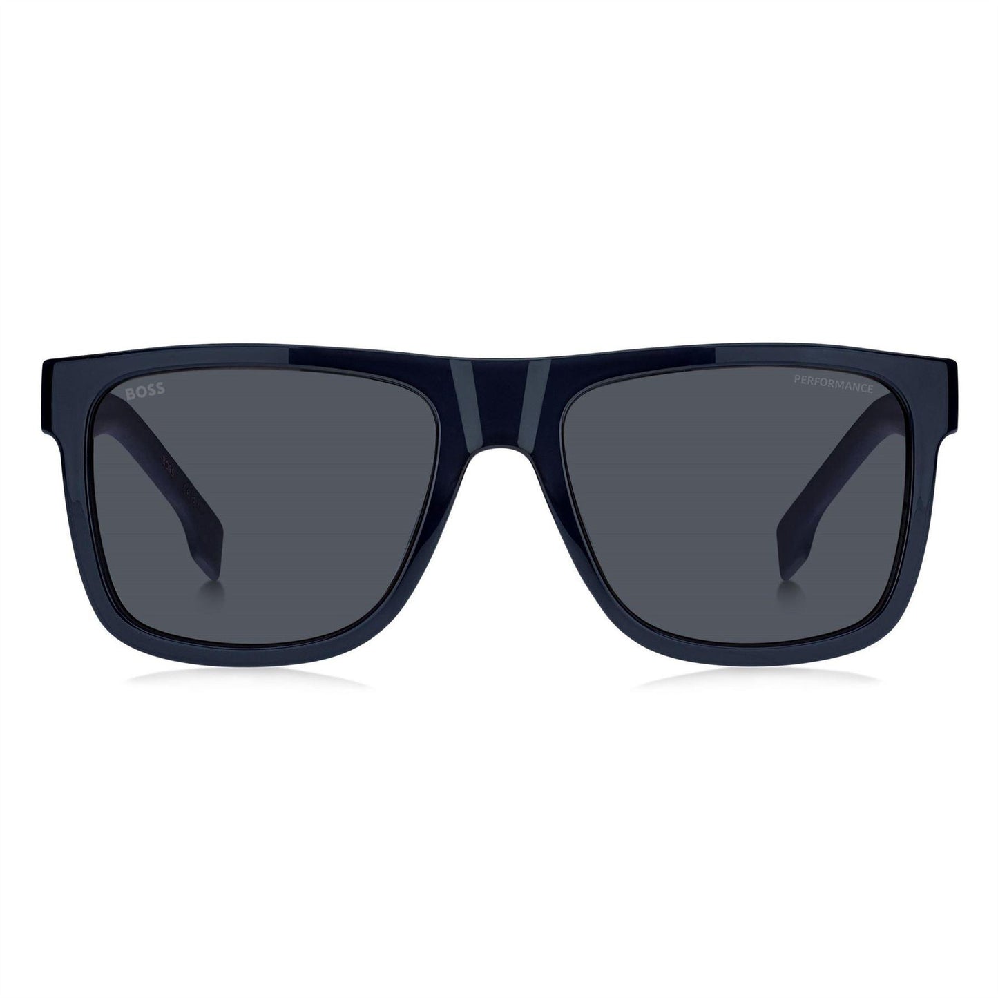 Blue - Back - Boss Mens Rectangular Sunglasses